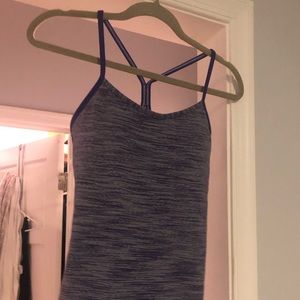 Lululemon Power Y shirt with built in bra